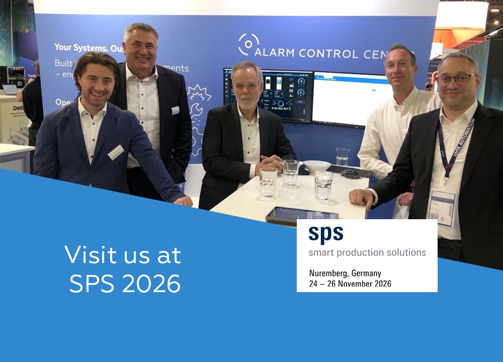 Alarm IT Factory at SPS 2026 in Nuremberg