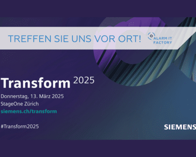 Alarme IT Factory chez Siemens Transform 2025