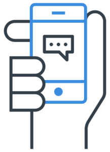 Kanal für SMS-Versand über Mobilfunk-Terminal