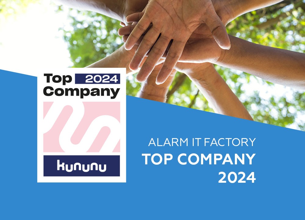 Alarm IT Factory est la meilleure entreprise 2024