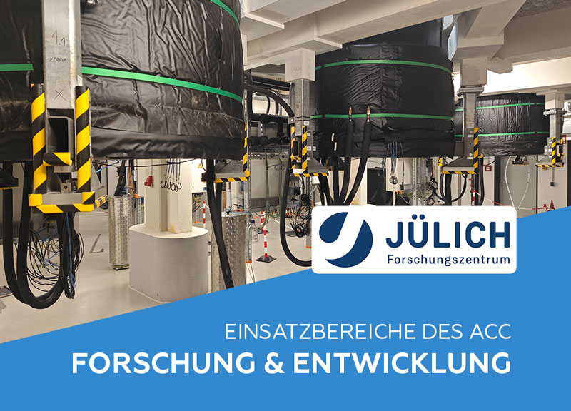 Einsatzbereiche des ACC: Forschung & Entwicklung