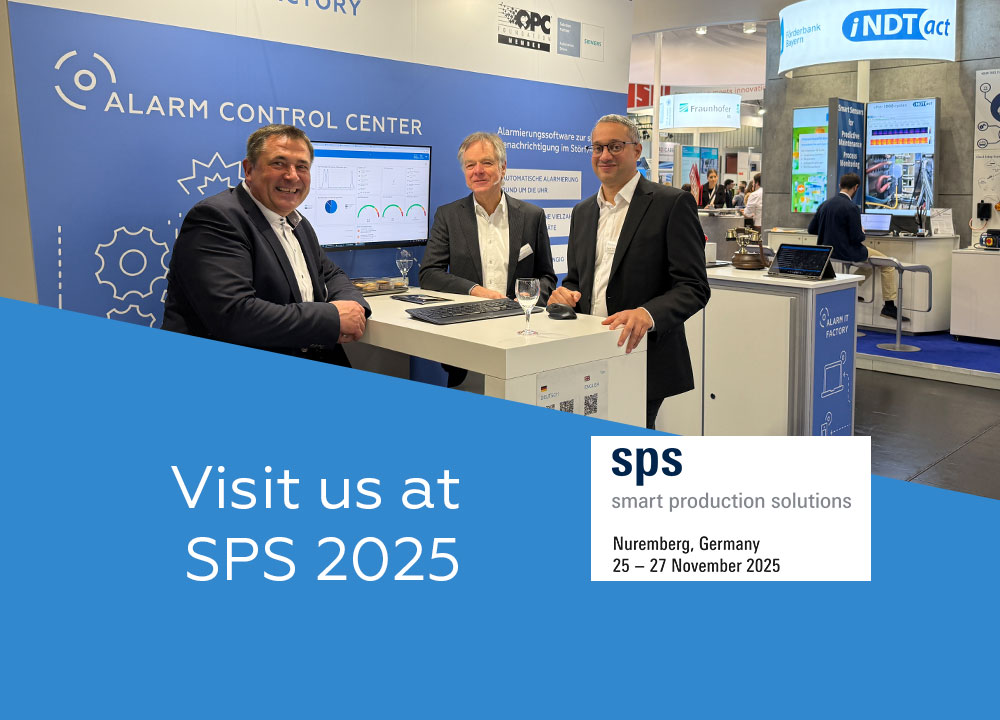 Alarm IT Factory au salon SPS 2025 à Nuremberg